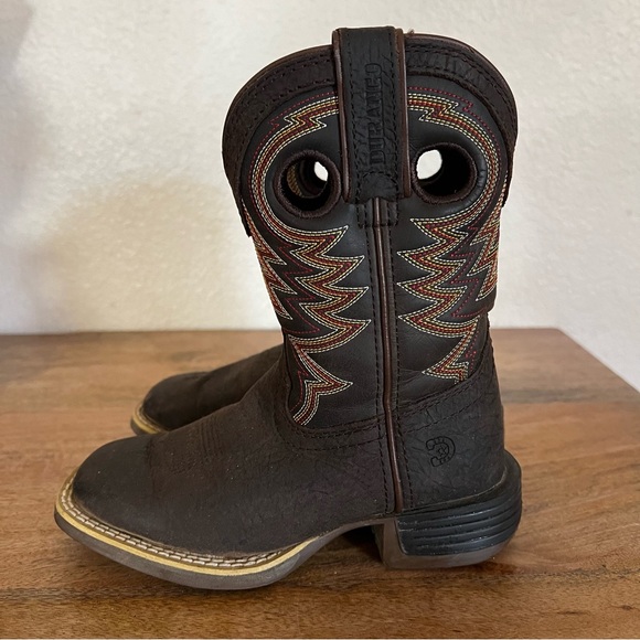 Durango® Lil' Rebel Pro™ Little Kid's Brown Western Boot Size 10M - Picture 5 of 11